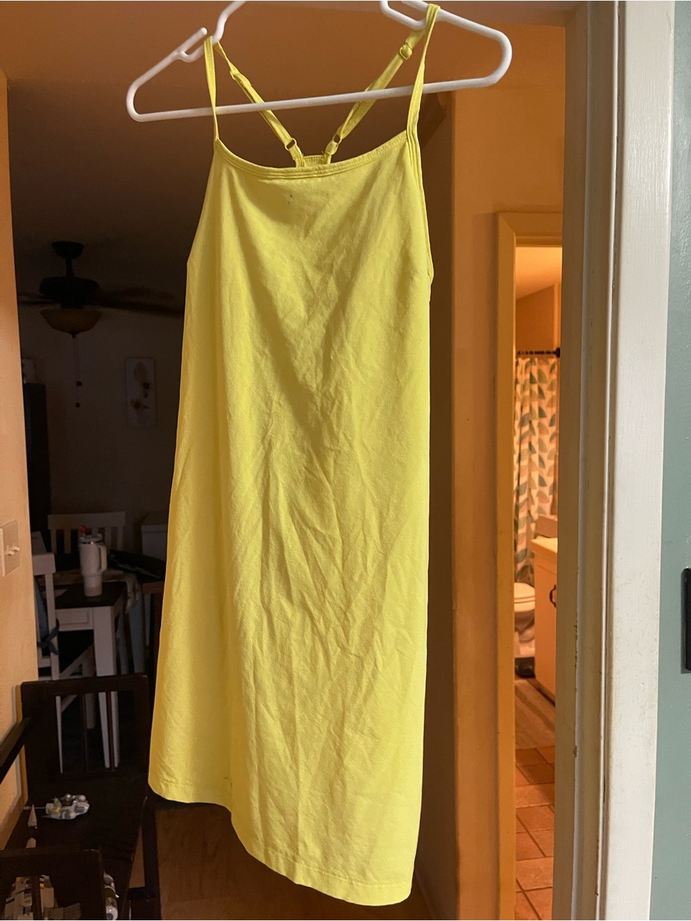Target Yellow Athletic Dress with tiny imperfection